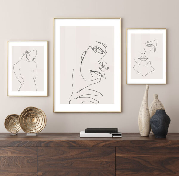 Line art naine III - Image 2
